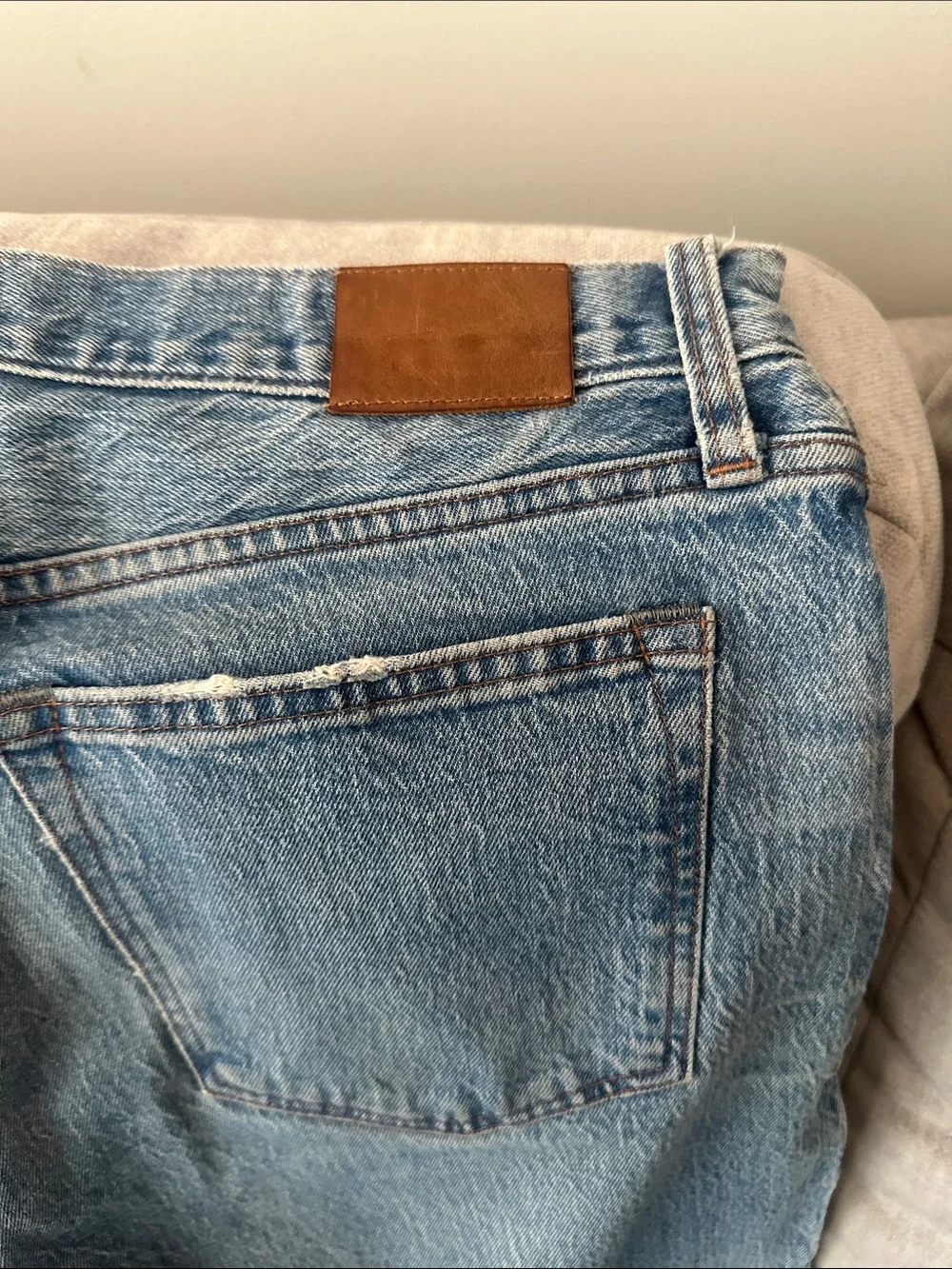 J. Crew Men’s Light Blue Straight Jeans